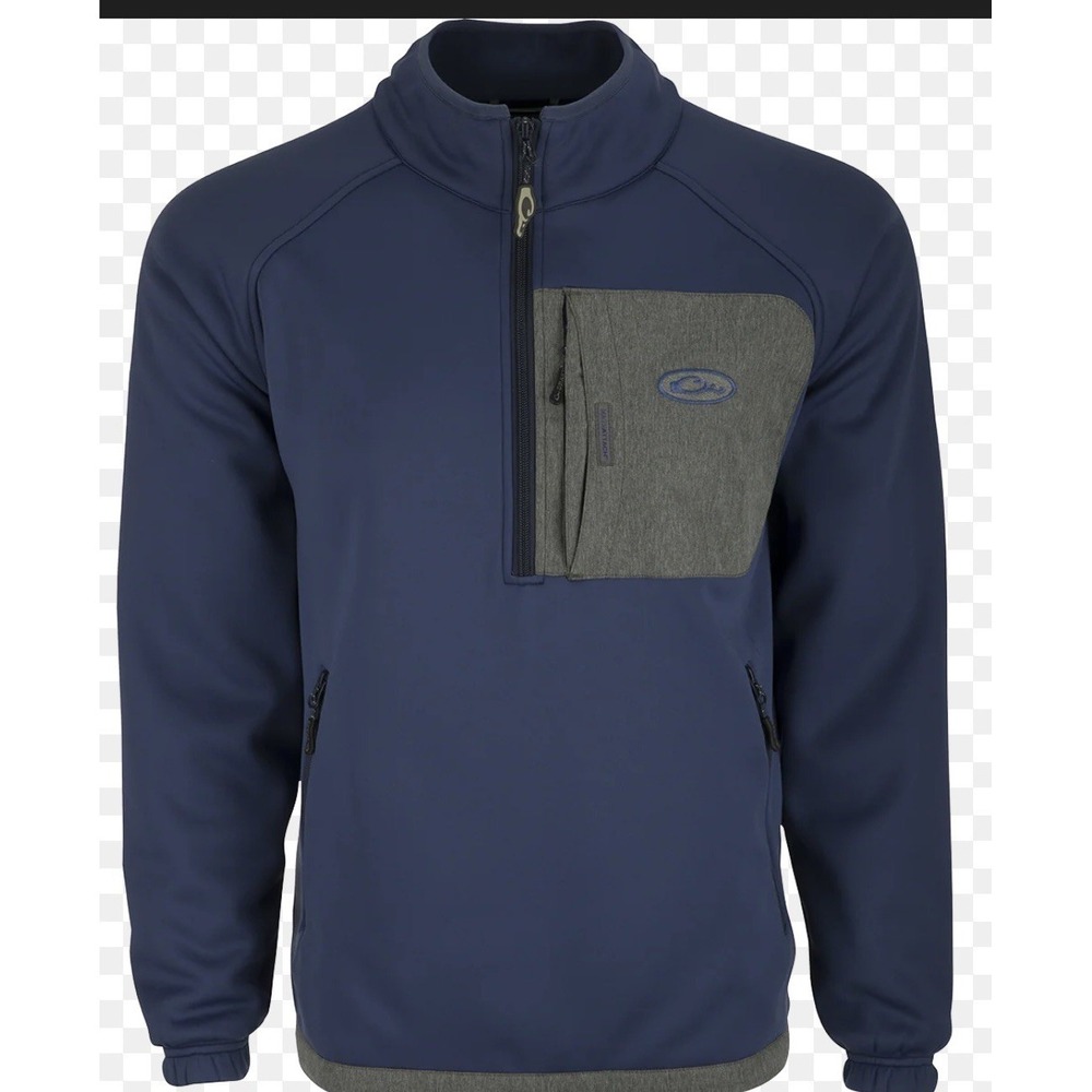 Drake Endurance 1/4 Zip Pullover‎ Navy Men's XL NWT Performance Jacket
